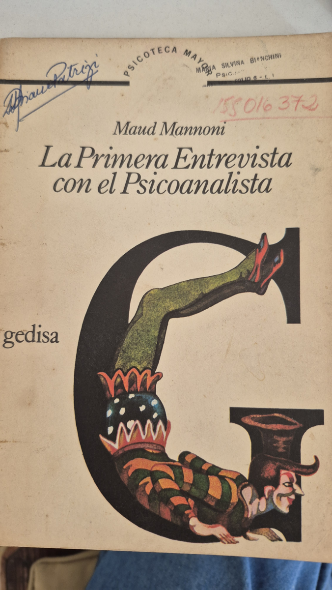 La primera entrevista con el psicoanalista