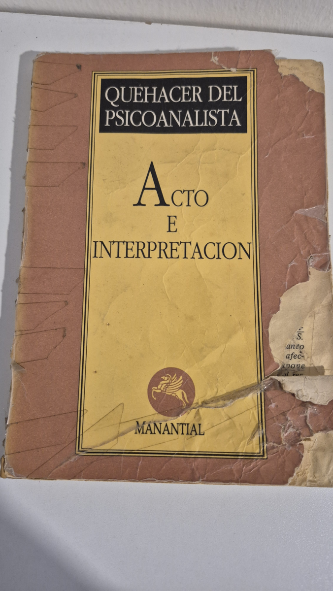 Acto e Interpretación