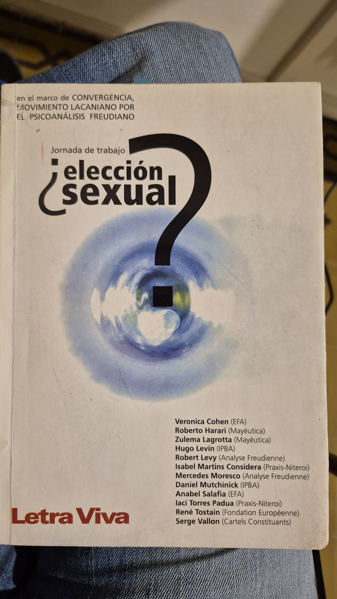 ¿Elección sexual? [Jornada de trabajo]