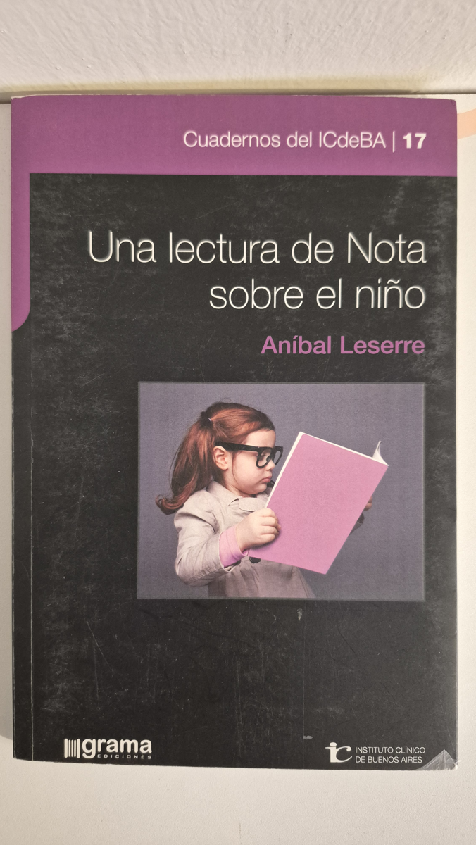 Una lectura de Nota sobre el niño