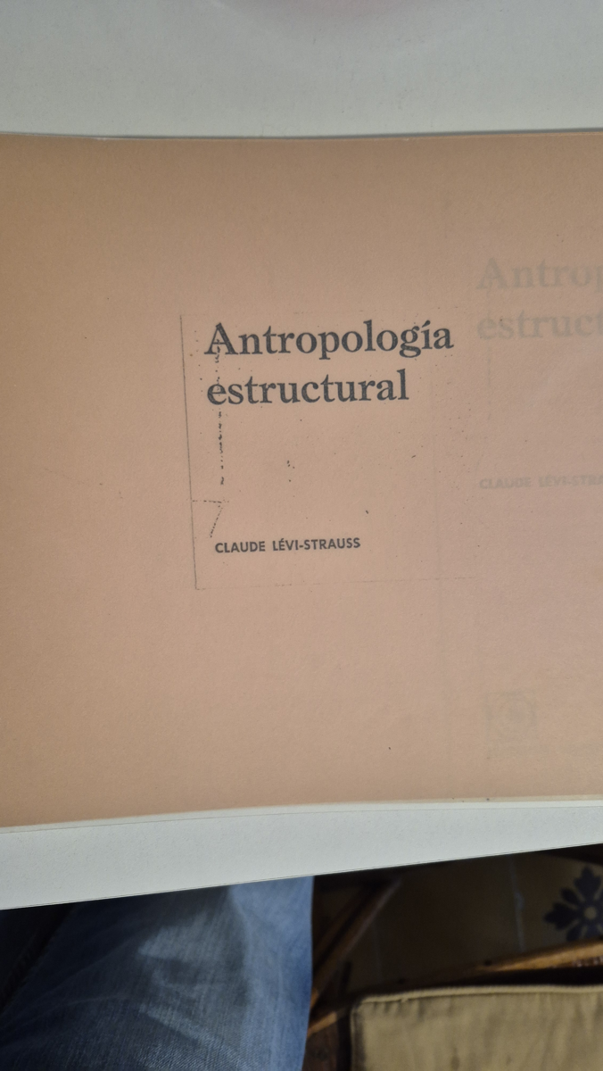 Antropología estructural