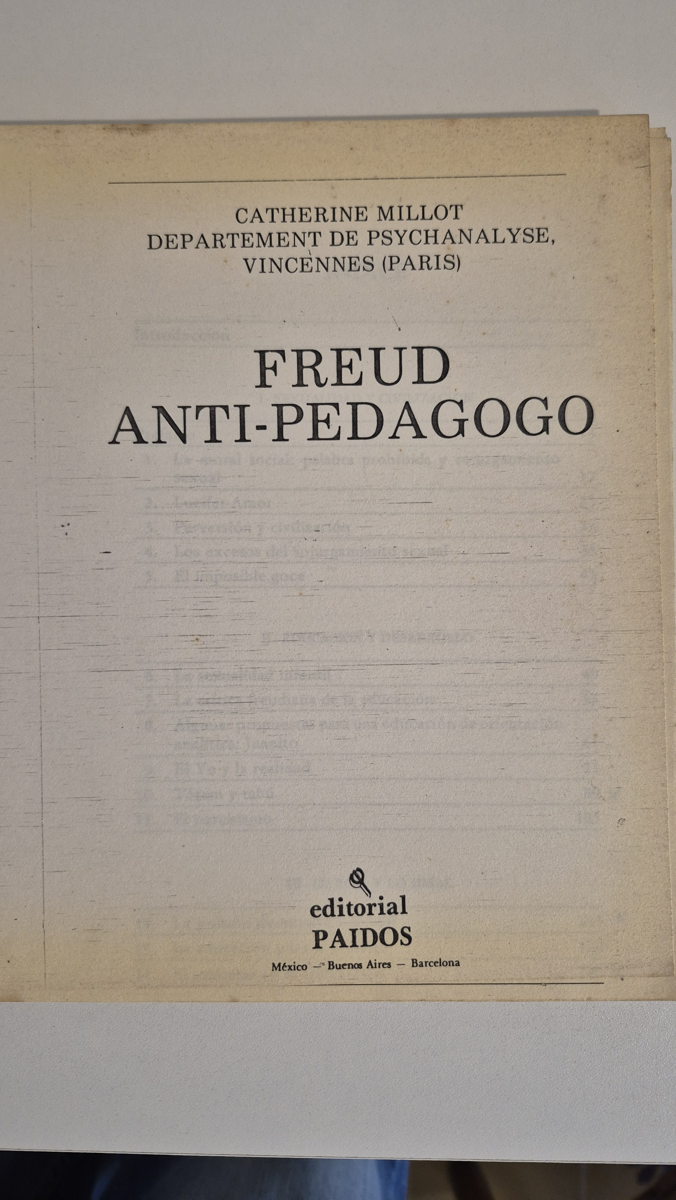 Freud anti-pedagogo (fotocopia)