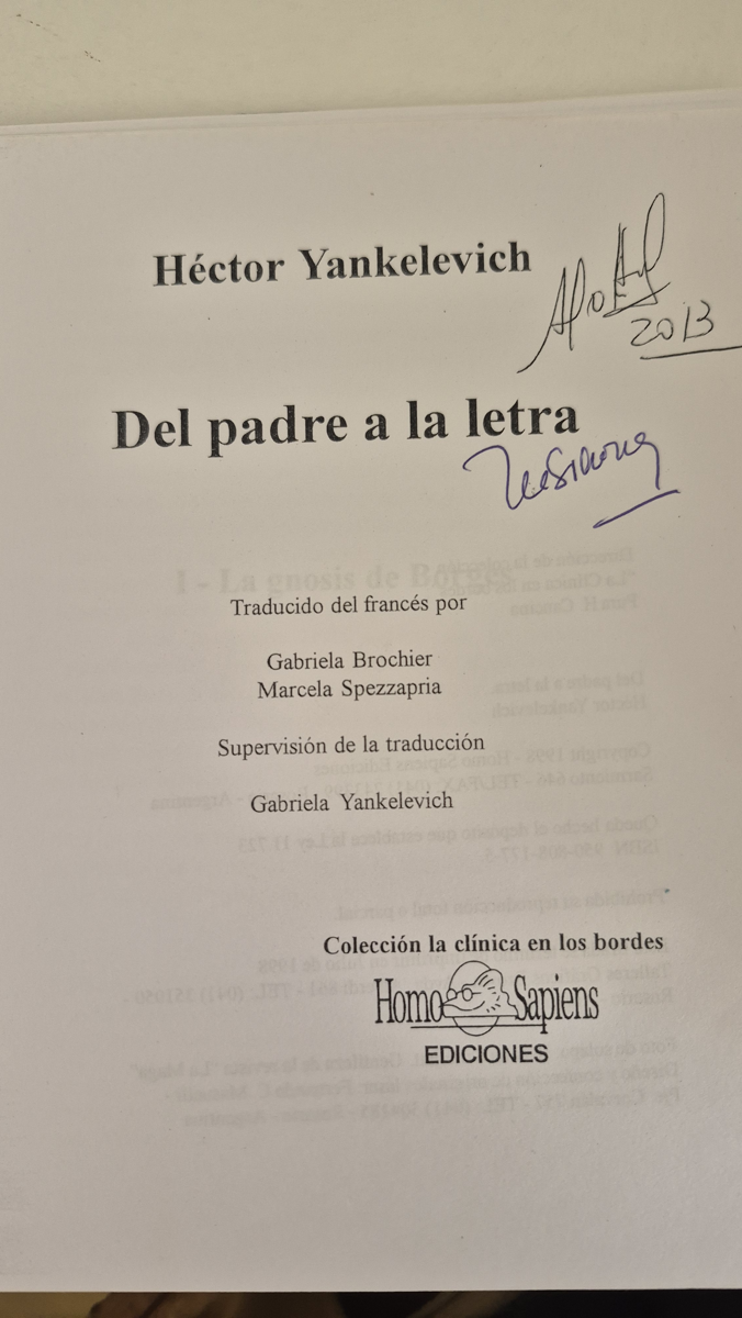 Del padre a la letra
