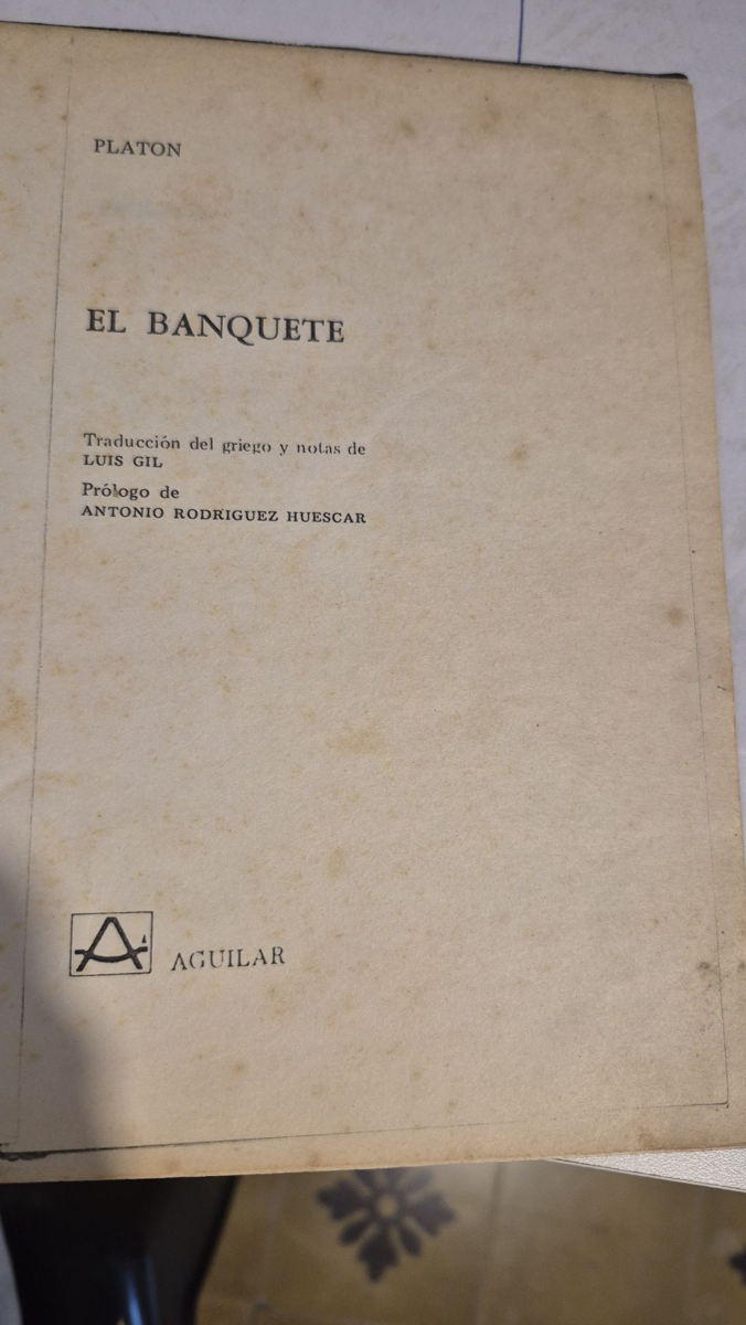 El Banquete (fotocopia)