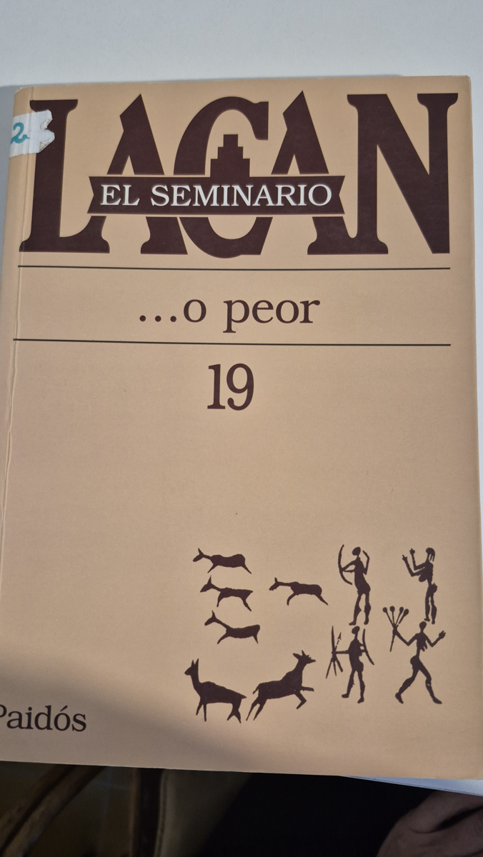 El Seminario. Libro 19: ... o peor. (1971-1972)