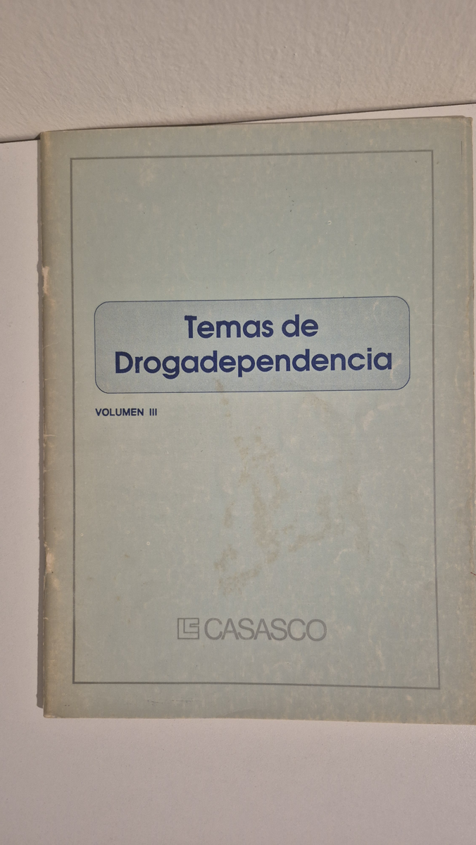 Temas de Drogadependencia
