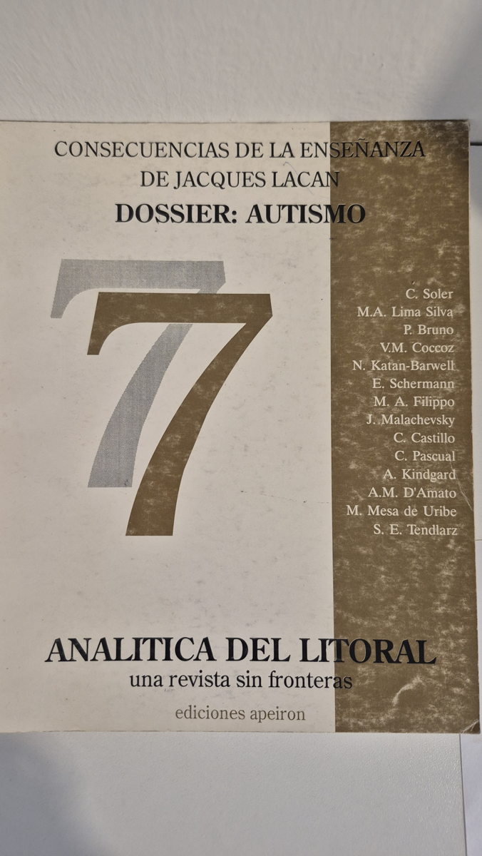 ANALÍTICA DEL LITORAL.Una revista sin fronteras: consecuencias de la enseñanza de Jacques Lacan.