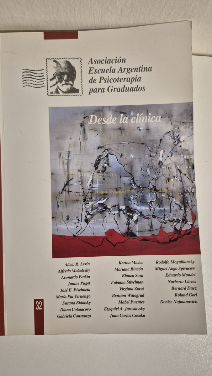 Revista de la Asociación Escuela Argentina de Psicoterapia para Graduados: Desde la clínica