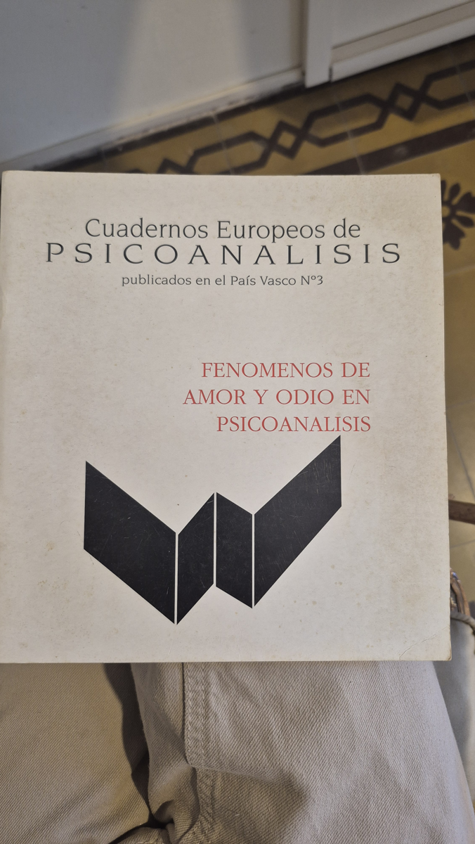 Cuadernos Europeos de Psicoanálisis (publicados en el País Vasco) N°3