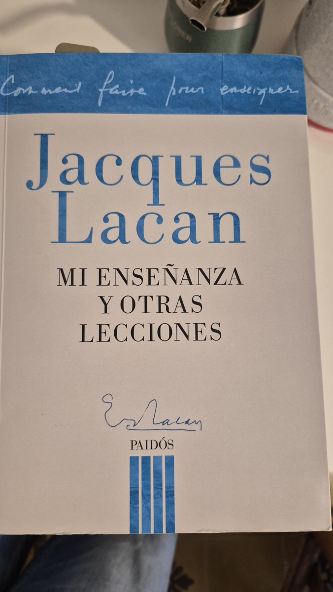 Mi enseñanza y otras lecciones