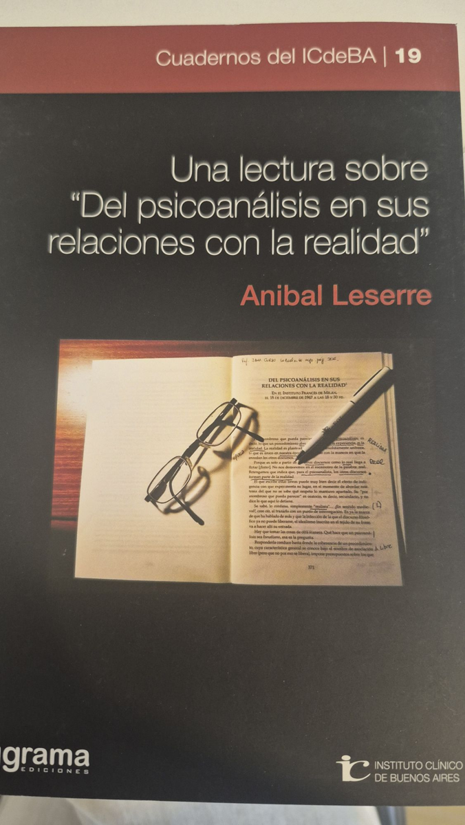 Una lectura sobre "Del psicoanalisis en sus relaciones con la realidad"