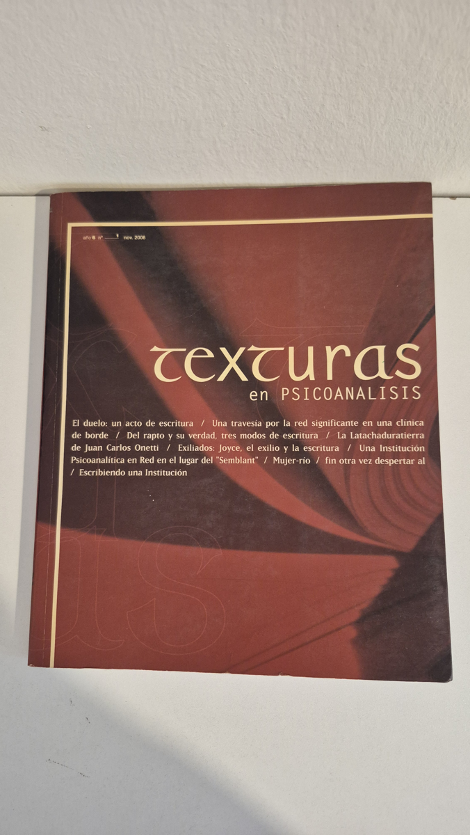 Texturas en psicoanálisis