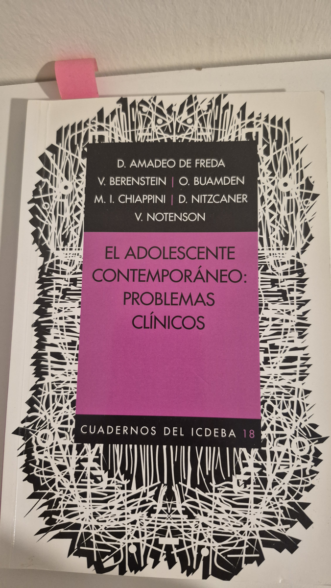 El adolescente contemporáneo: problemas clínicos